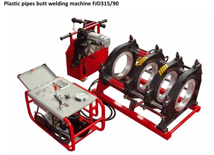 Fast Joint India HDPE Butt Fusion Welding Machine up to 315mm