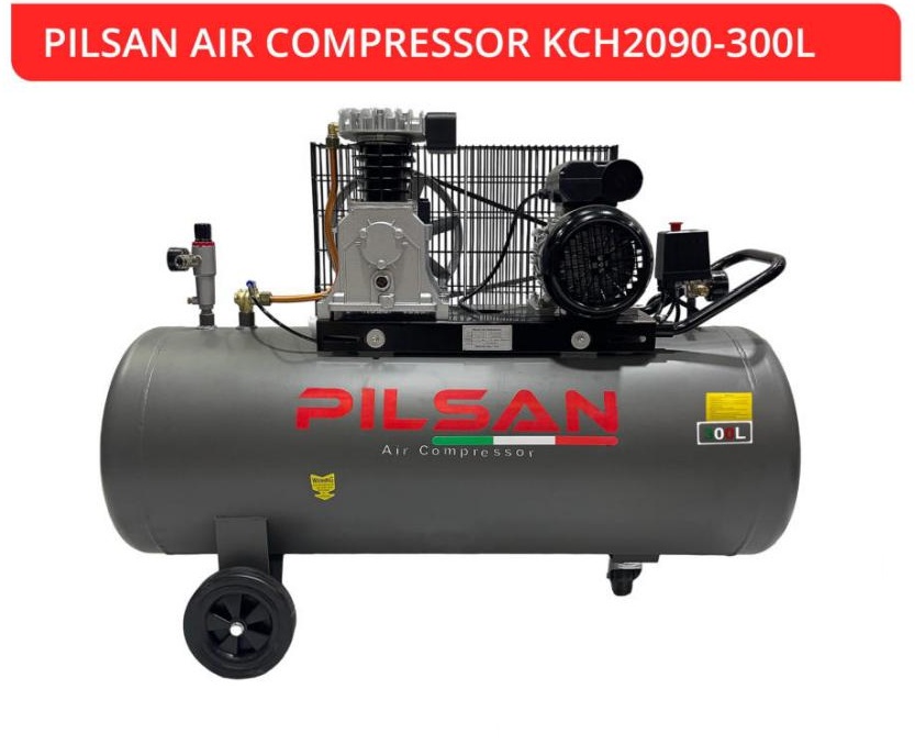 Pilsan Italy Air Compressor 300L KCH2090-300L
