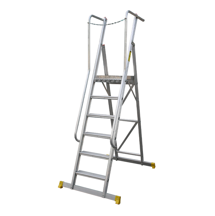 Aluminium Work Platform Ladder