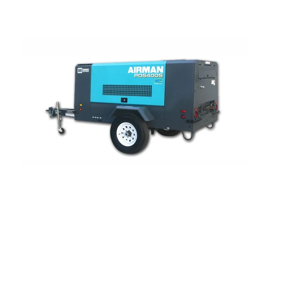 AIRMAN PDS400S Standard Trailer Type Engine Compressor