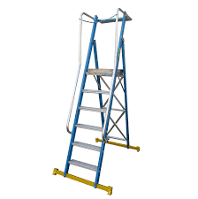 Fibreglass Work Platform Ladder